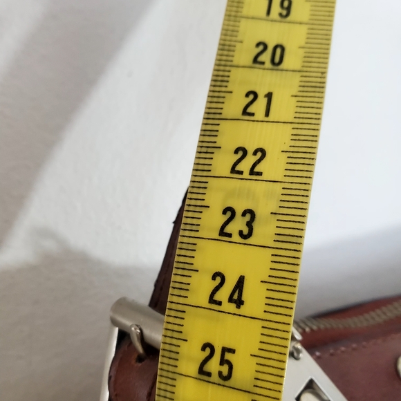 Vintage Y2K Vanwes  brown Banguette  Mini bag - Picture 7 of 13